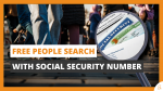 Free People Search with Social Security Number