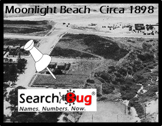 Moonlight Beach, 1898 - Historic Photo