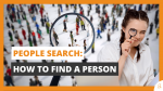People Search How to Find a Person
