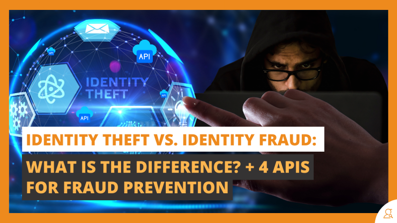 Identity Theft vs. Identity Fraud What is the Difference + 4 APIs for Fraud Prevention