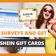Take Surveys and Get Free Shein Gift Cards