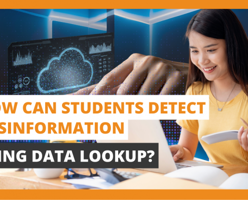 How Can Students Detect Misinformation Using Data Lookup