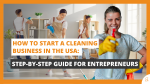 How to Start a Cleaning Business in the USA Step-by-Step Guide for Entrepreneurs